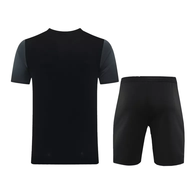 NK-ND03 Customize Team Jersey Kit(Shirt+Short) Black&Gray - vstockx
