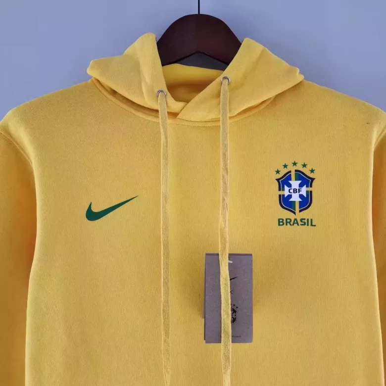 Brazil Sweater Hoodie 2022/23 Yellow - vstockx