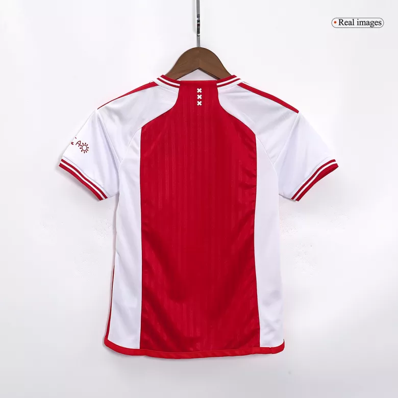 Ajax Home Kids Soccer Jerseys Full Kit 2023/24 - vstockx