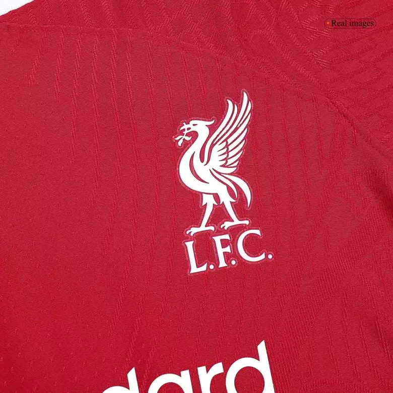 VIRGIL #4 Liverpool Home Authentic Soccer Jersey 2023/24 - vstockx