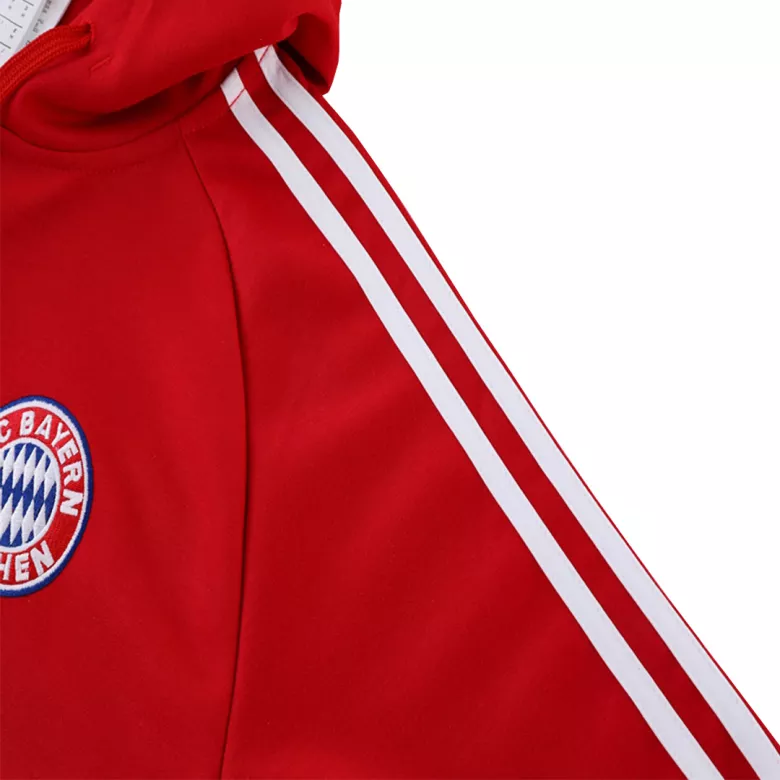 Bayern Munich Hoodie Tracksuit 2022/23 Red - vstockx