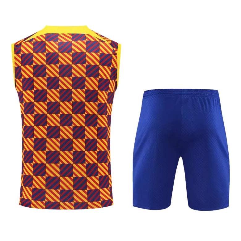 Barcelona Jerseys Sleeveless Training Kit 2023/24 - vstockx
