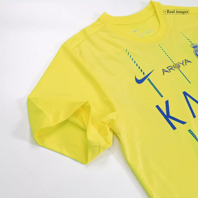 RONALDO #7 Al Nassr Home Soccer Jersey 2023/24 - vstockx