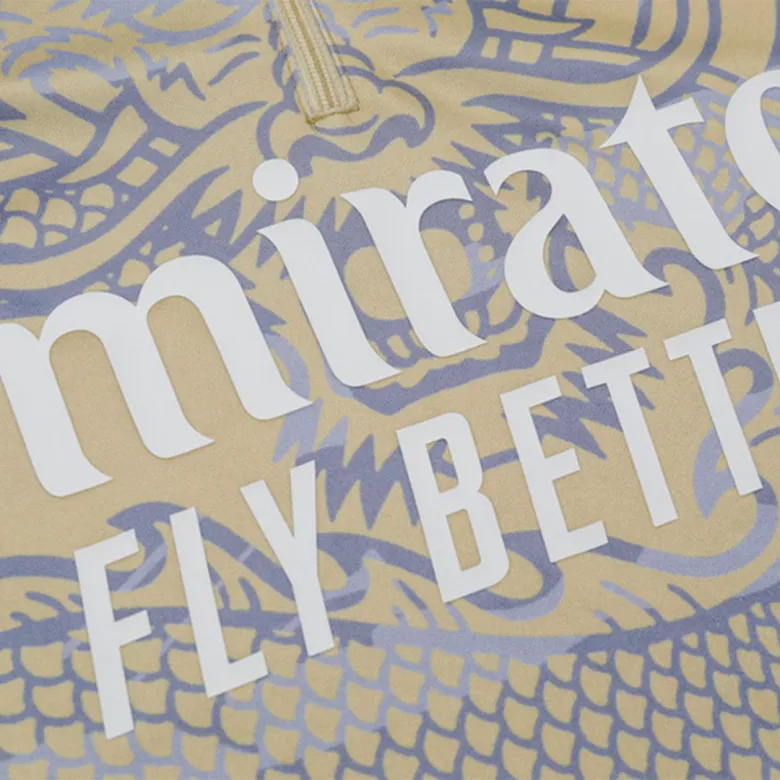 Real Madrid 1/4 Zip Tracksuit 2023/24 Yellow - vstockx