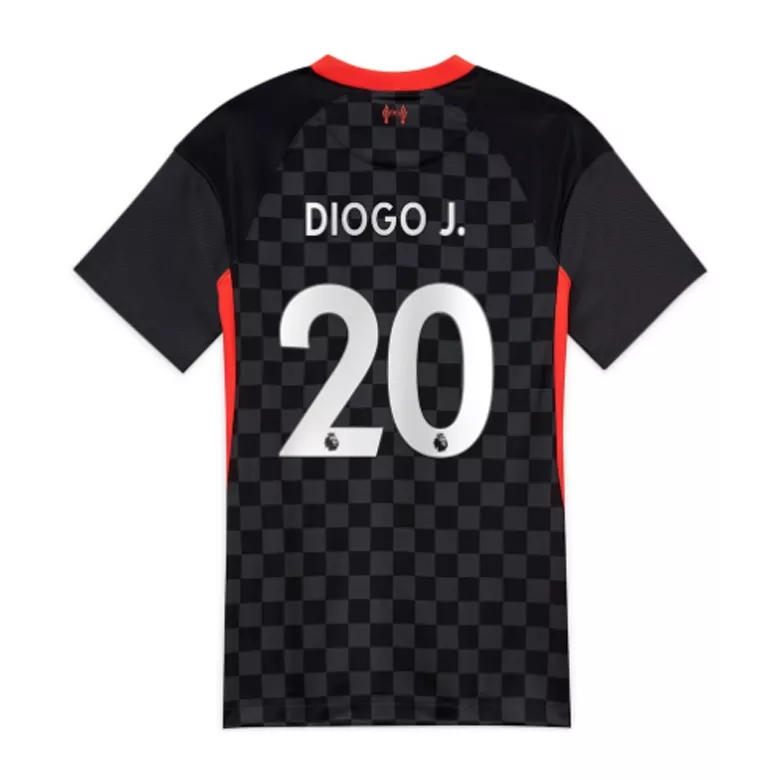 DIOGO J. #20 Liverpool Third Away Soccer Jersey 2020/21 - vstockx