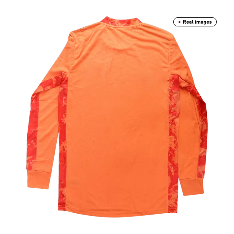 Spain Goalkeeper Long Sleeve Soccer Jersey 2020 - vstockx
