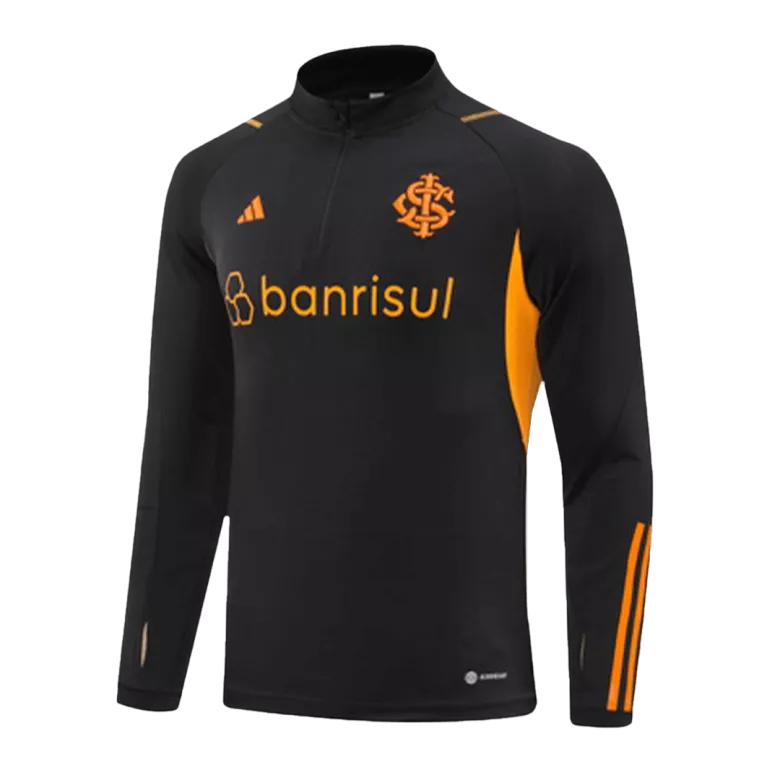 SC Internacional 1/4 Zip Tracksuit 2023/24 Black - vstockx