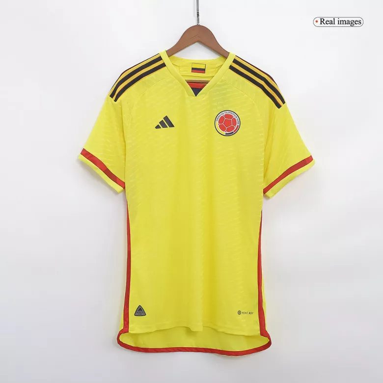 Colombia Home Authentic Soccer Jersey 2022 - vstockx
