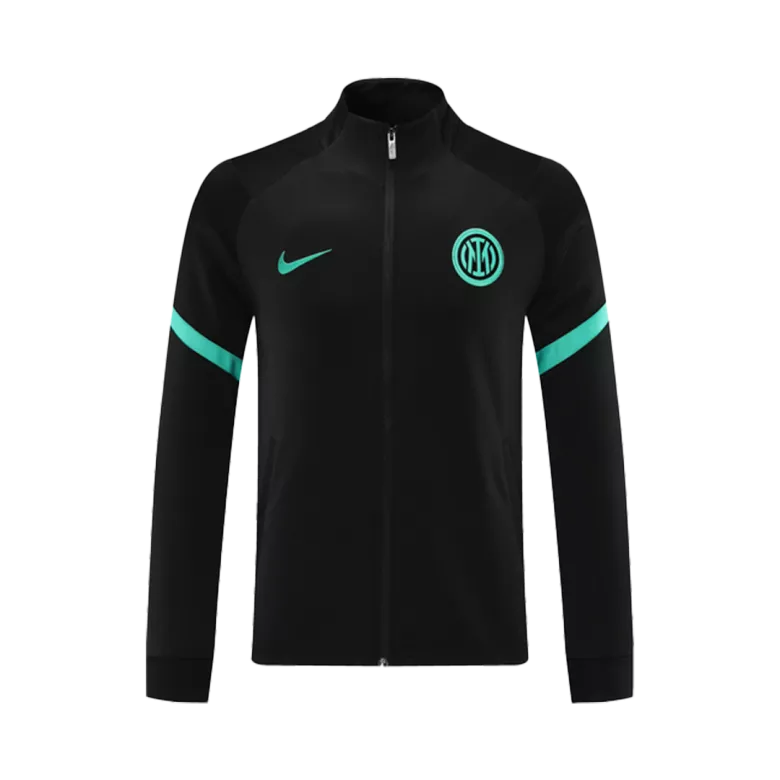 Inter Milan Jacket Tracksuit 2021/22 Black - vstockx