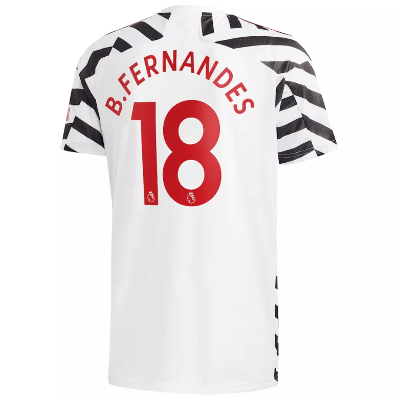 B.FERNANDES #18 Manchester United Third Away Soccer Jersey 2020/21 - vstockx