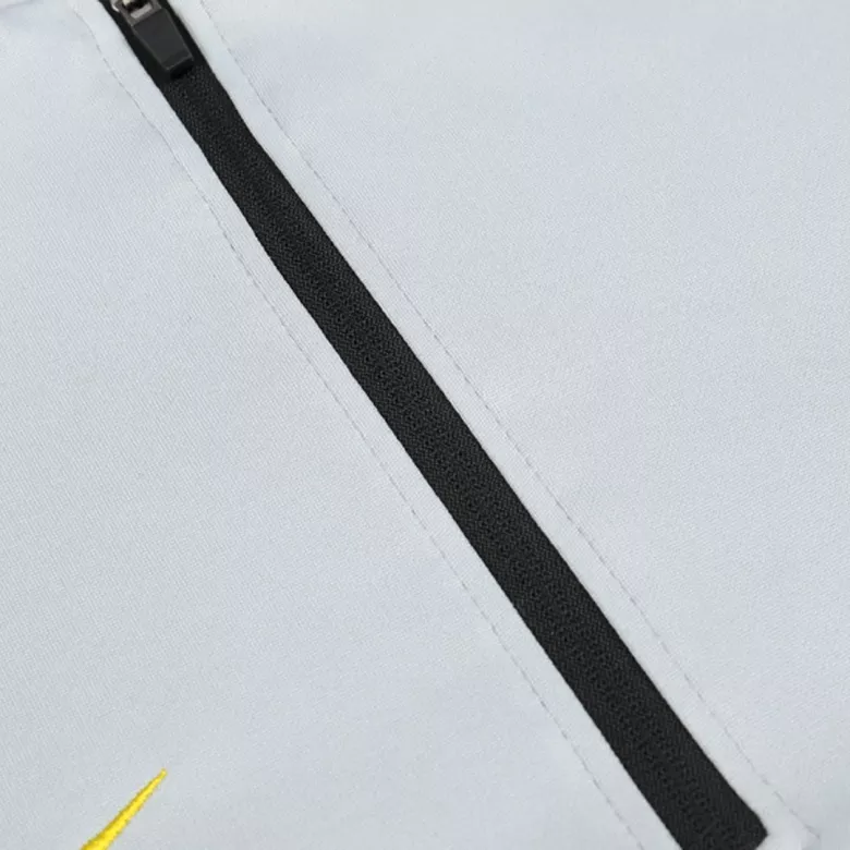 Liverpool 1/4 Zip Tracksuit 2021/22 Light Grey - vstockx