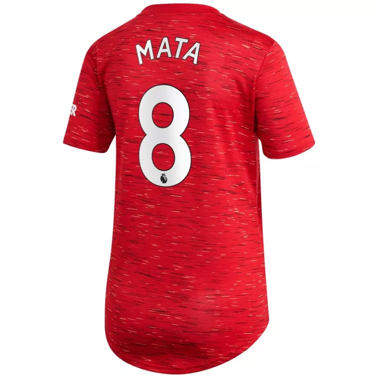 MATA #8 Manchester United Home Soccer Jersey 2020/21 Women - vstockx