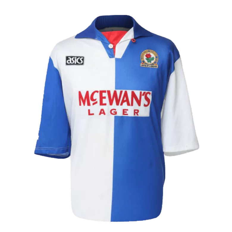 Retro Blackburn Rovers Home Jersey 1994/95 By Asics - vstockx