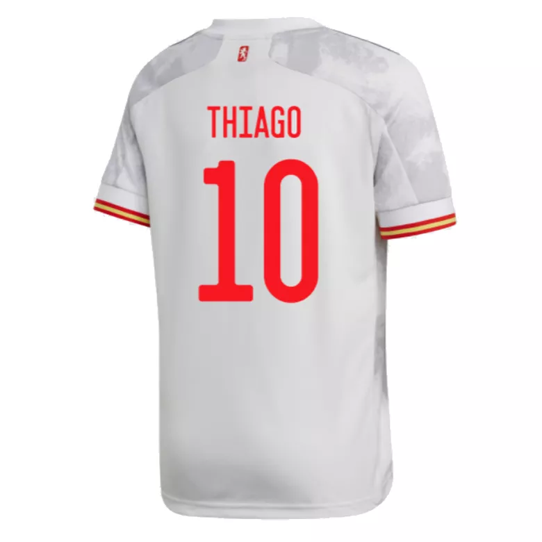 THIAGO #10 Spain Away Soccer Jersey 2020 - vstockx