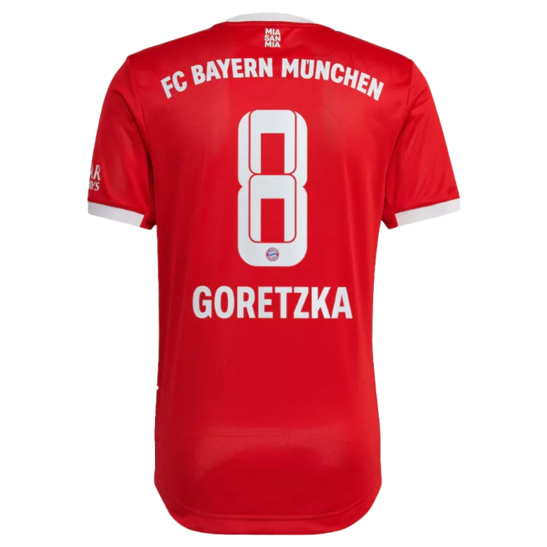 GORETZKA #8 Bayern Munich Home Authentic Jersey 2022/23 - vstockx
