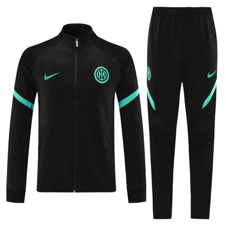 Inter Milan Jacket Tracksuit 2021/22 Black - vstockx