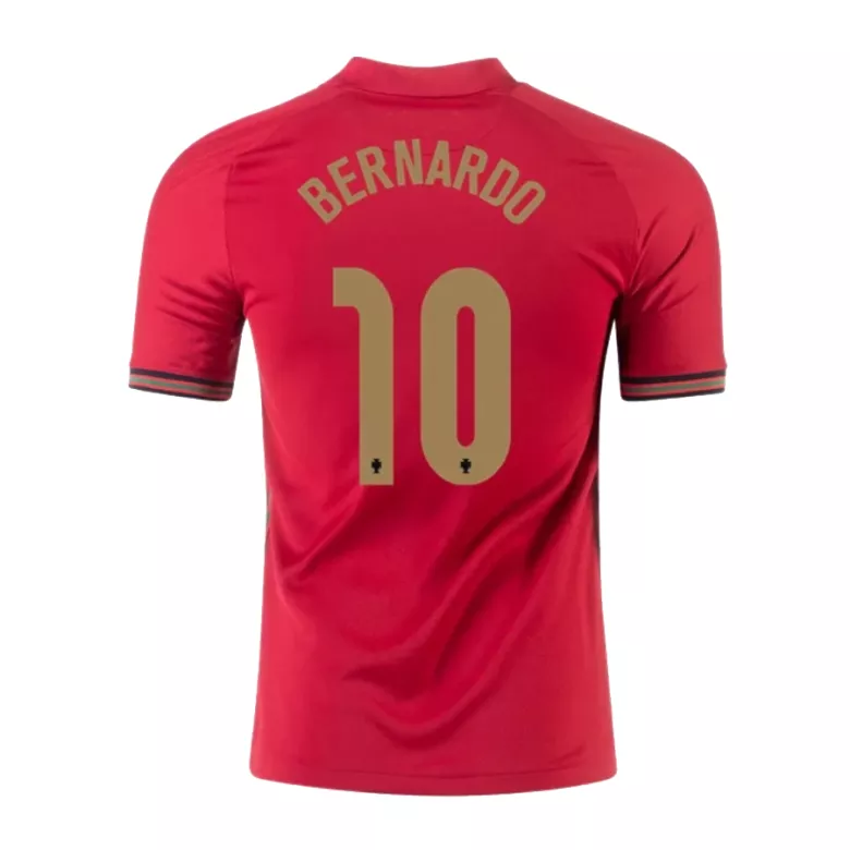BERNARDO #10 Portugal Home Soccer Jersey 2020 - vstockx