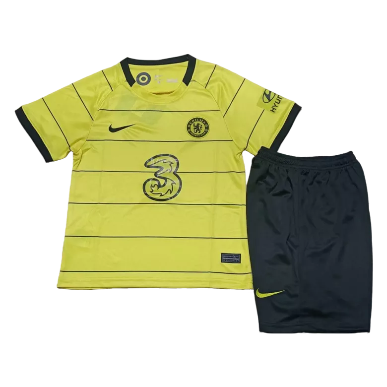 Chelsea Away Kids Soccer Jerseys Kit 2021/22 - vstockx