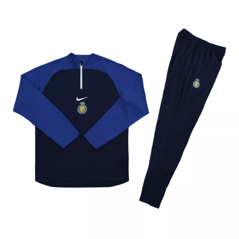Al Nassr 1/4 Zip Tracksuit 2023/24 Blue&Black - vstockx