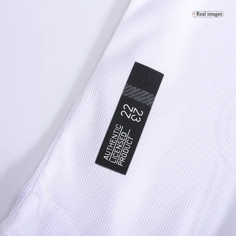 Authentic Real Madrid Home Long Sleeve Soccer Jersey 2022/23 - vstockx
