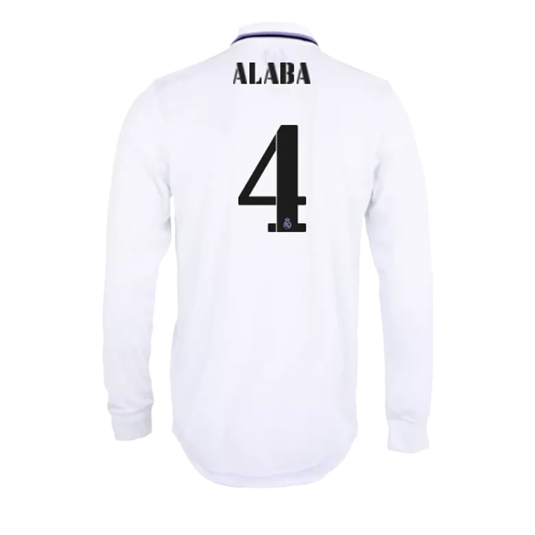ALABA #4 Real Madrid Home Authentic Jersey 2022/23 - vstockx