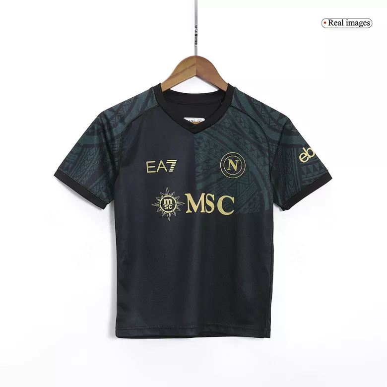 Napoli Third Away Kids Soccer Jerseys Kit 2023/24 - vstockx