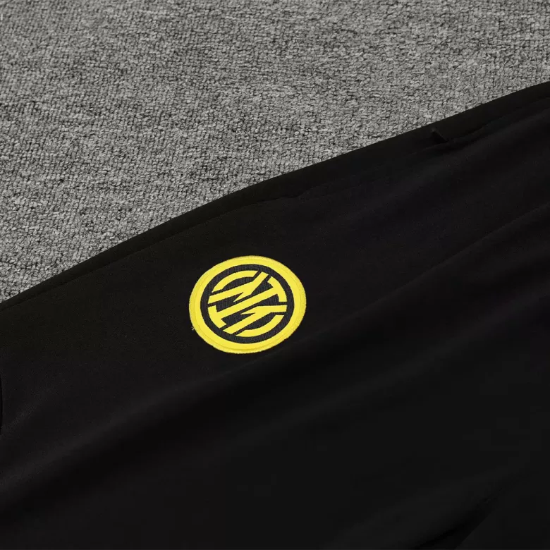 Inter Milan 1/4 Zip Tracksuit 2022/23 Black - vstockx