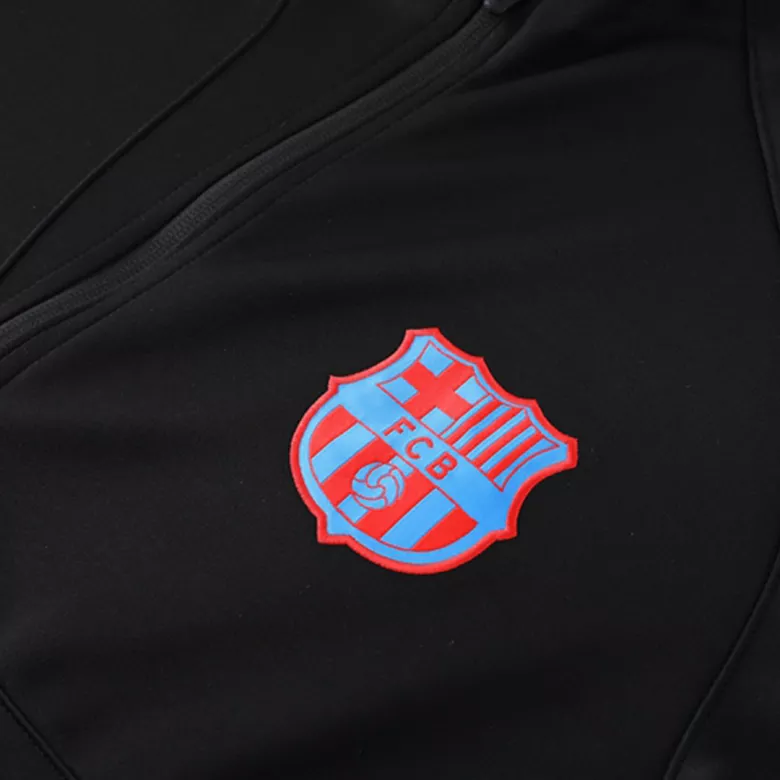 Barcelona Jacket Tracksuit 2022/23 Black - vstockx