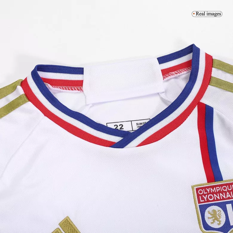 Olympique Lyonnais Home Kids Jerseys Kit 2023/24 - vstockx