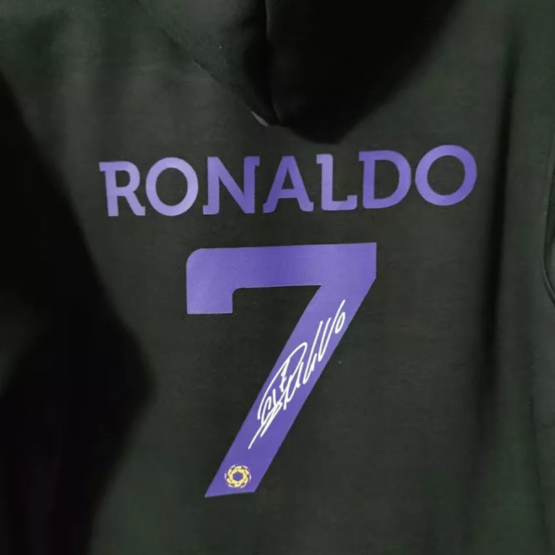 RONALDO #7 Al Nassr Sweater Hoodie 2022/23 Black - vstockx