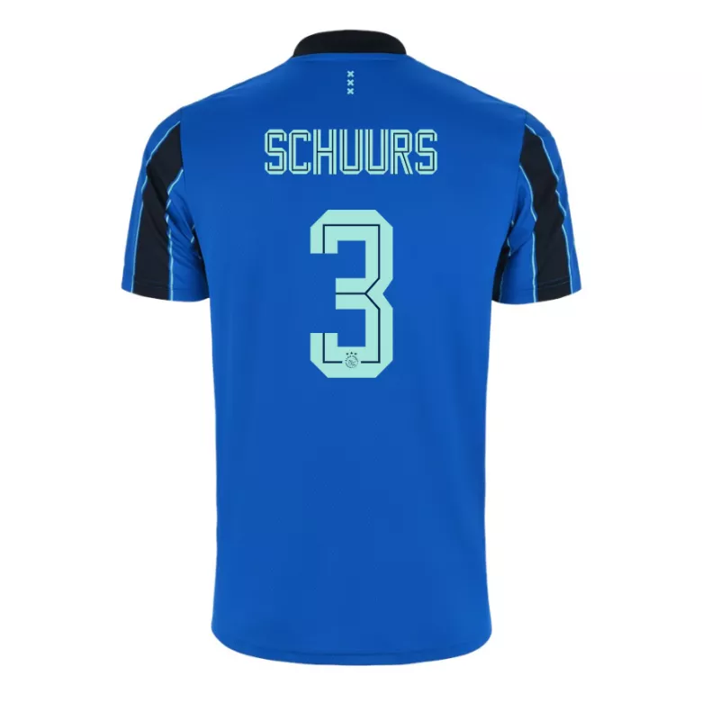 SCHUURS #3 Ajax Away Soccer Jersey 2021/22 - vstockx