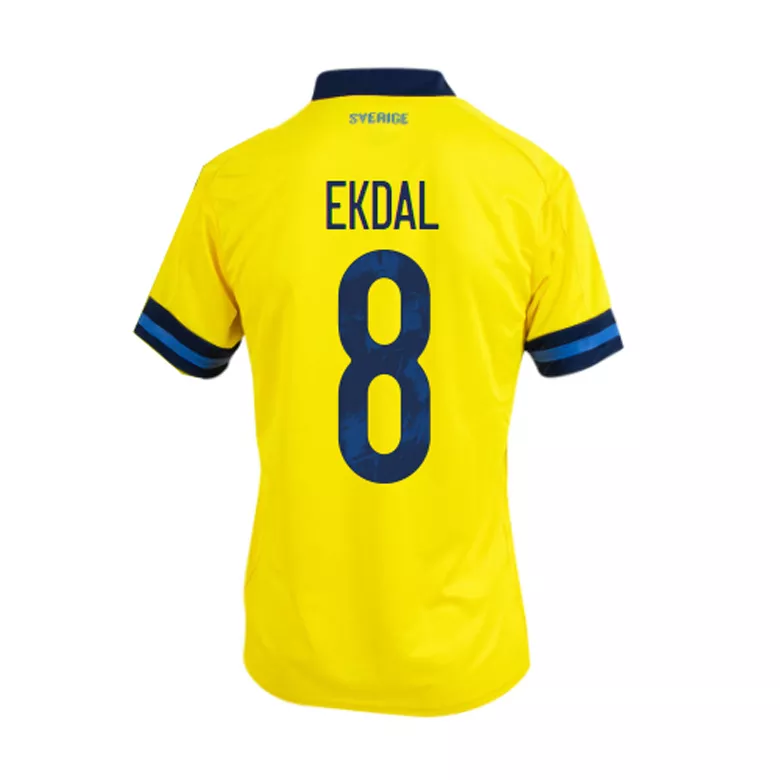 EKDAL #8 Sweden Home Soccer Jersey 2020 - vstockx