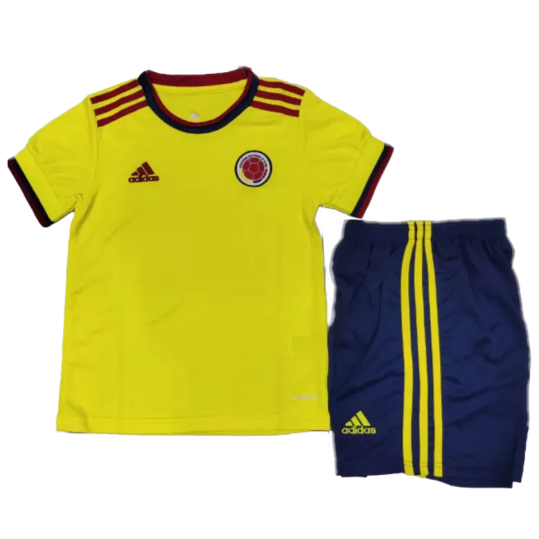 Colombia Home Kids Soccer Jerseys Kit 2020 - vstockx