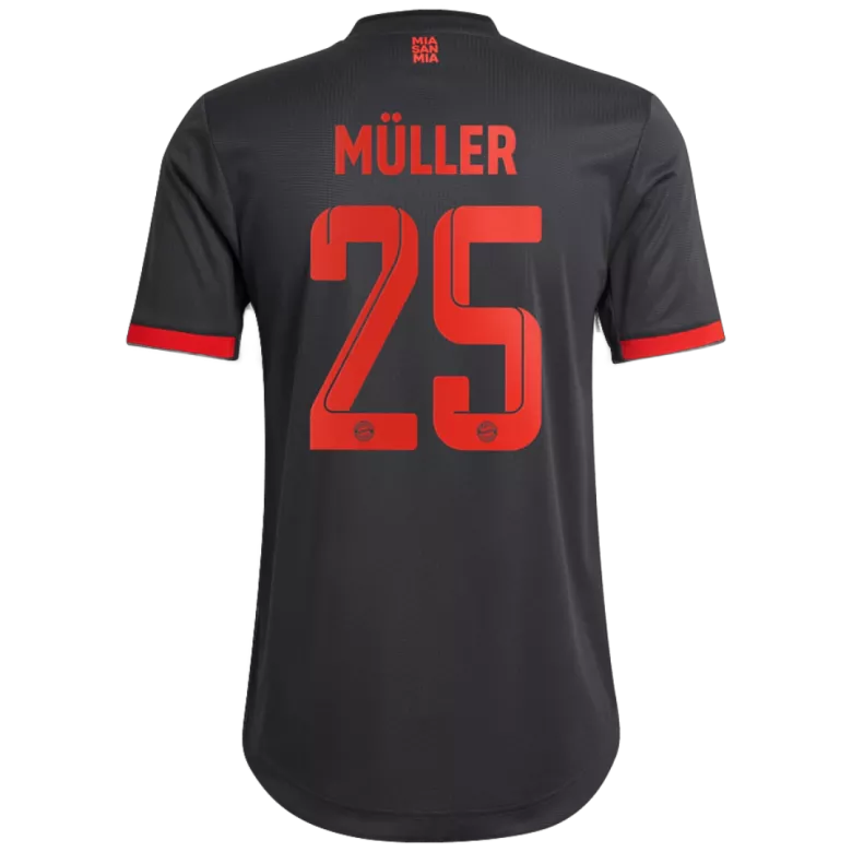 M��LLER #25 Bayern Munich Third Away Authentic Jersey 2022/23 - vstockx