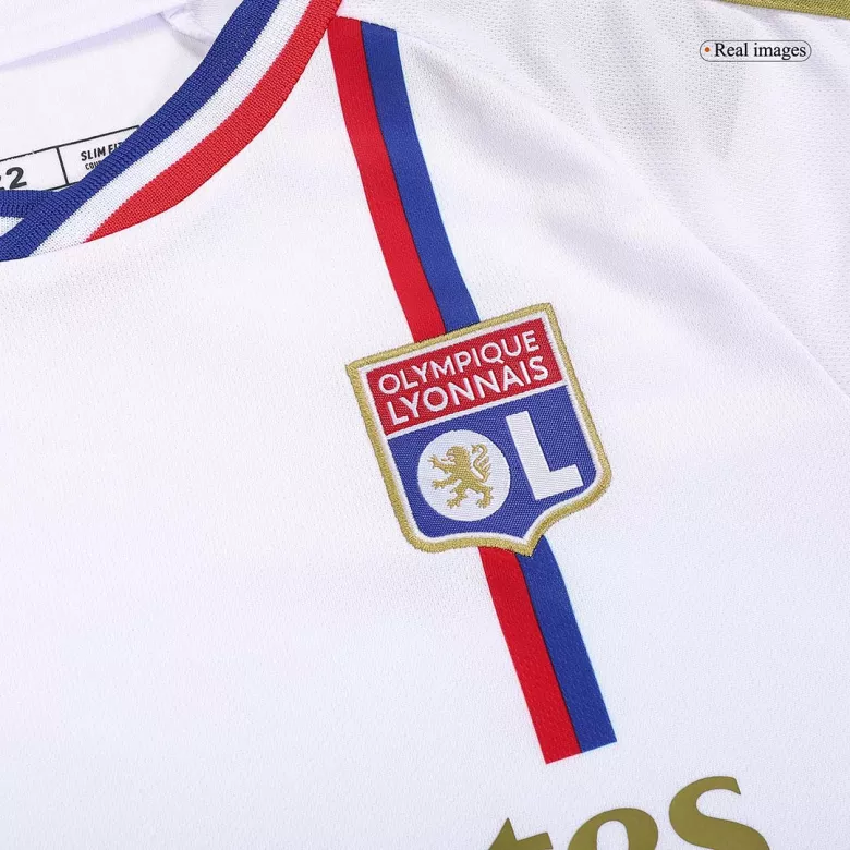 Olympique Lyonnais Home Kids Jerseys Kit 2023/24 - vstockx