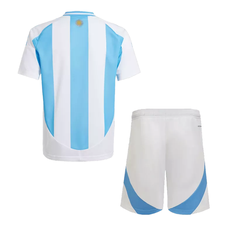 Argentina Home Kids Soccer Jerseys Kit Copa America 2024 - vstockx