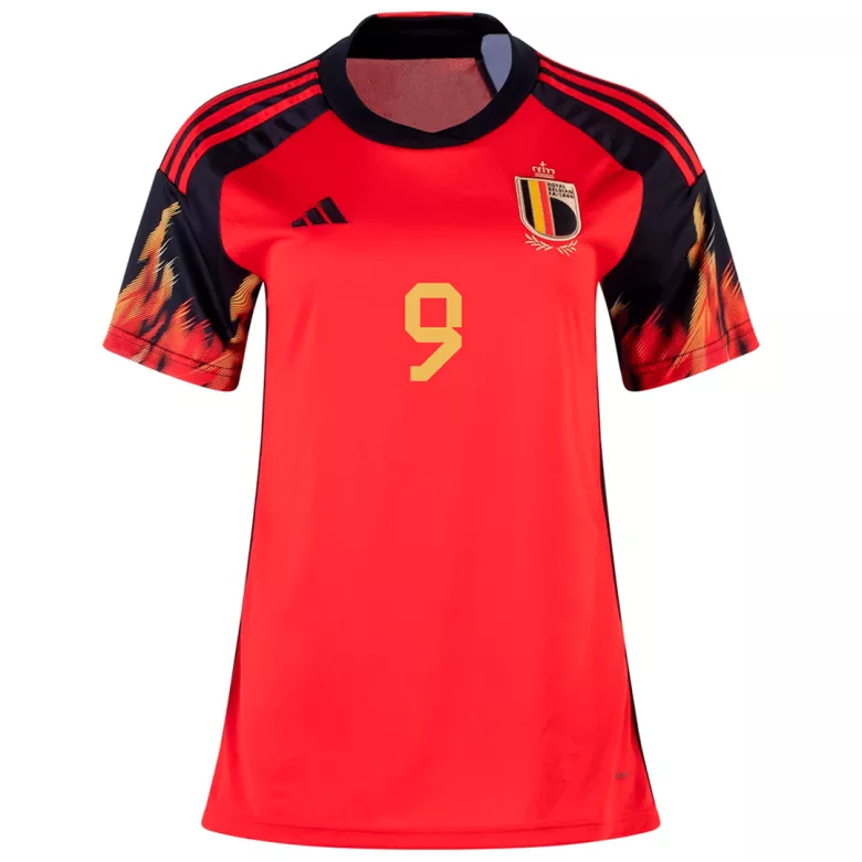 R.LUKAKU #9 Belgium Home Jersey World Cup 2022 Women - vstockx