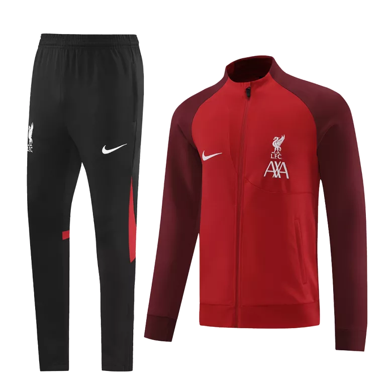 Liverpool Jacket Tracksuit 2022/23 Red - vstockx