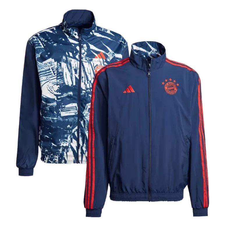 Bayern M��nchen Reversible Anthem Jacket 2023/24 Navy - vstockx