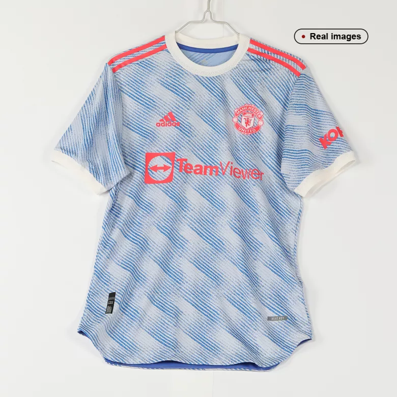 Manchester United Away Authentic Soccer Jersey 2021/22 - vstockx