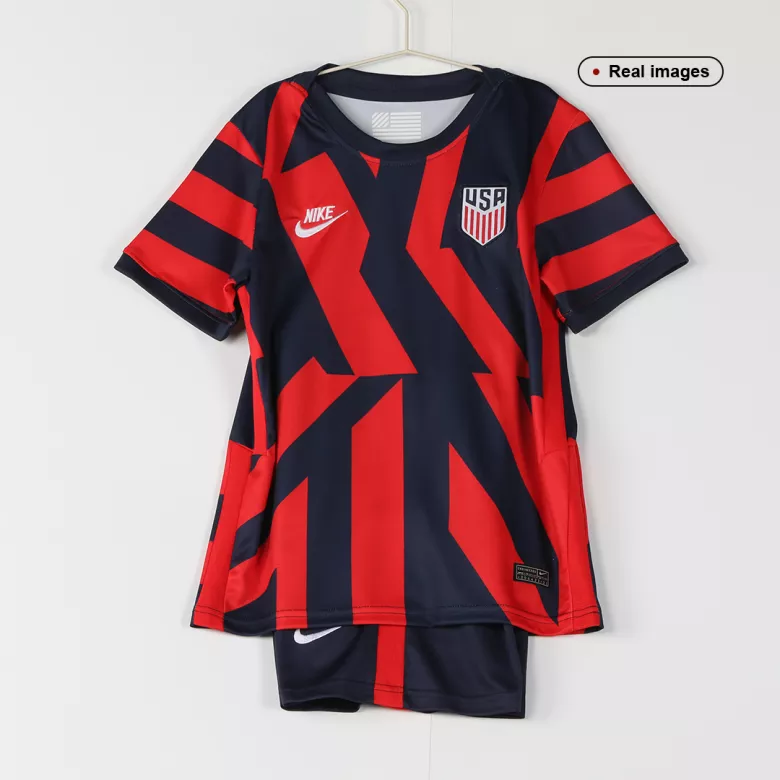 USA Away Kids Soccer Jerseys Kit 2021 - vstockx