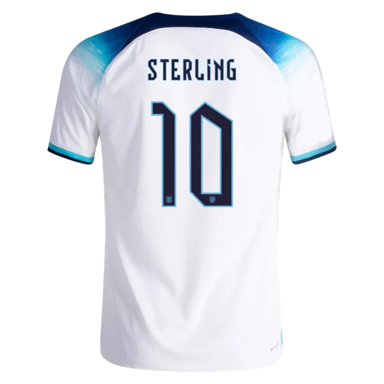 STERLING #10 England Home Authentic Jersey World Cup 2022 - vstockx