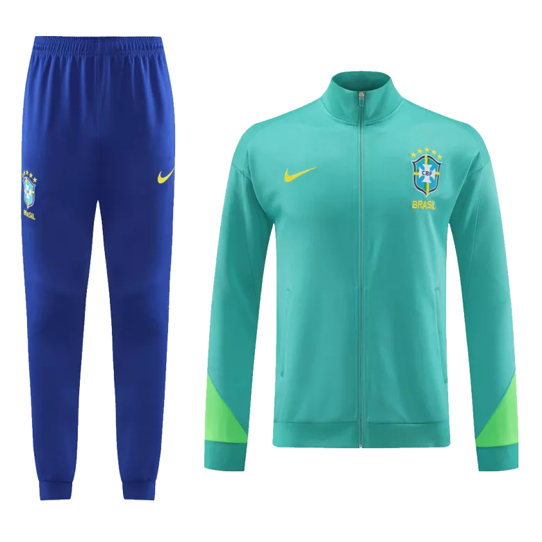 Brazil Jacket Tracksuit 2023/24 Green - vstockx