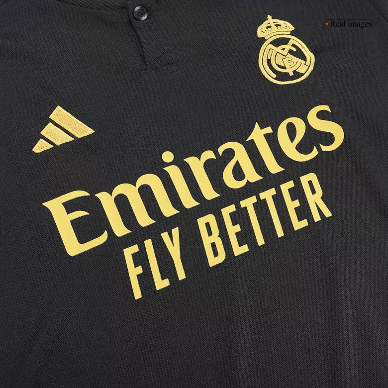 Real Madrid Third Away Long Sleeve Soccer Jersey 2023/24 - vstockx