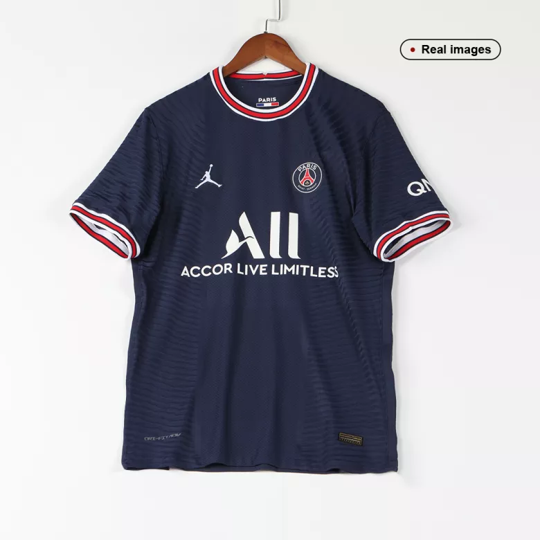 Authentic Messi #30 PSG Home Jersey 2021/22 By Jordan Ballon d'Or Special Gold Font - vstockx