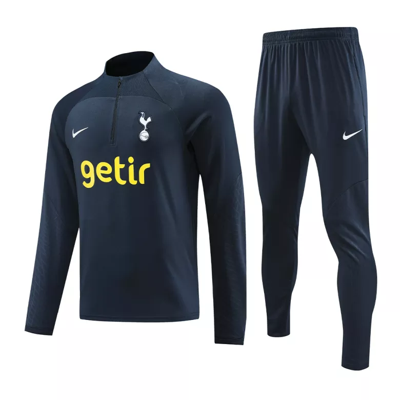 Tottenham Hotspur 1/4 Zip Tracksuit 2023/24 Navy - vstockx