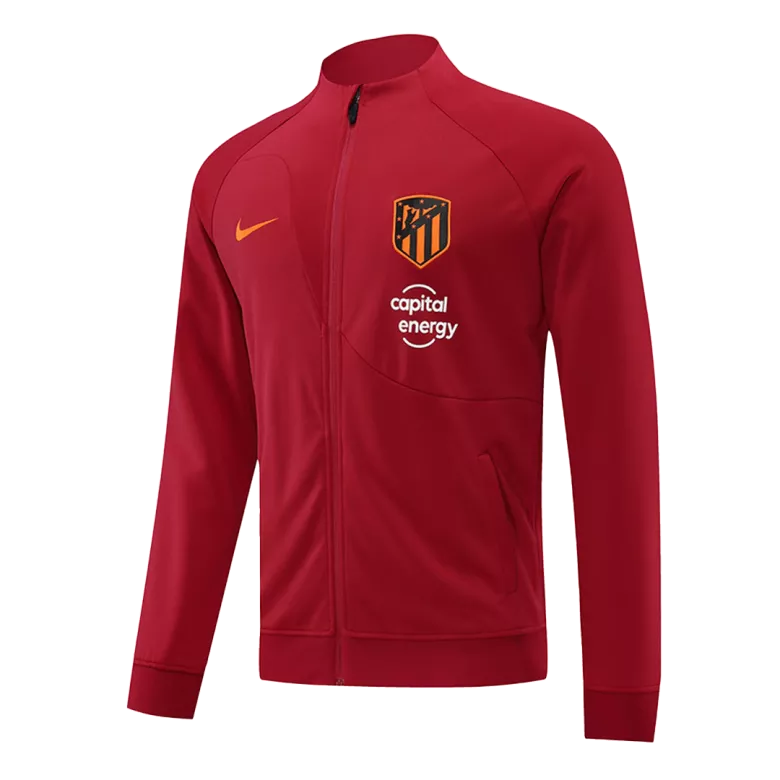 Atletico Madrid Jacket Tracksuit 2022/23 Red - vstockx