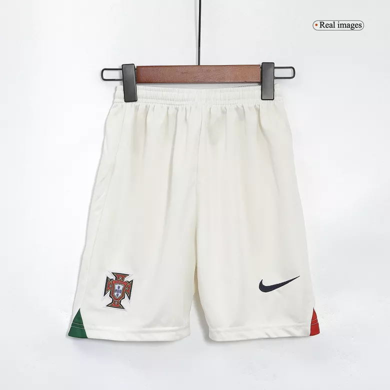 Portugal Away Kids Soccer Jerseys Kit 2022/23 - vstockx
