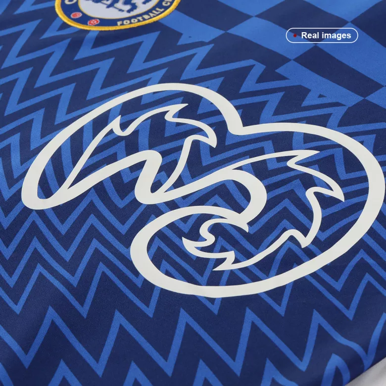Chelsea Home Long Sleeve Soccer Jersey 2021/22 - vstockx