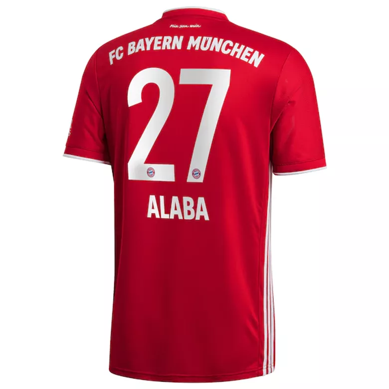 ALABA #27 Bayern Munich Home Soccer Jersey 2020/21 - vstockx